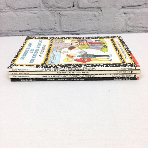 Horrible Harry and the Kickball Wedding By Suzy Kline 1990's Four Book Bundle - Picture 3 of 16
